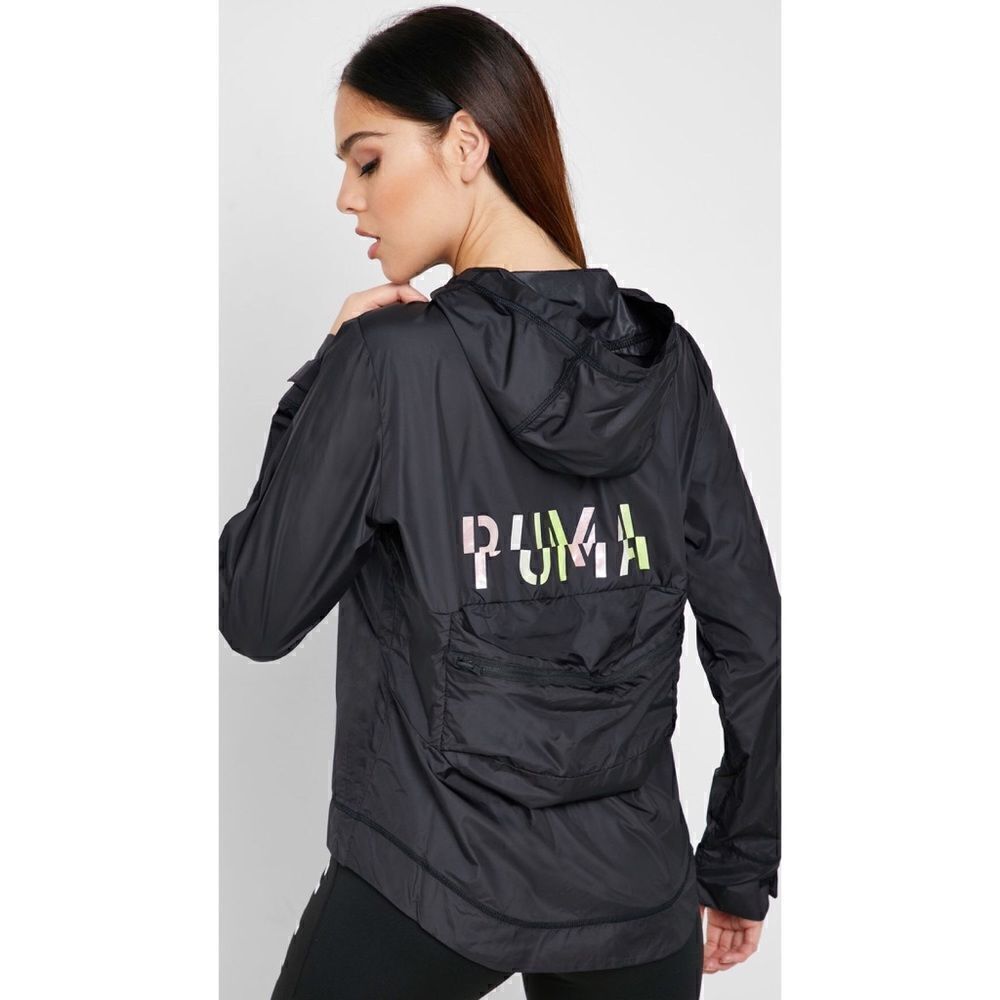 PUMA Women’s SHIFT Packable Jacket NWT Black